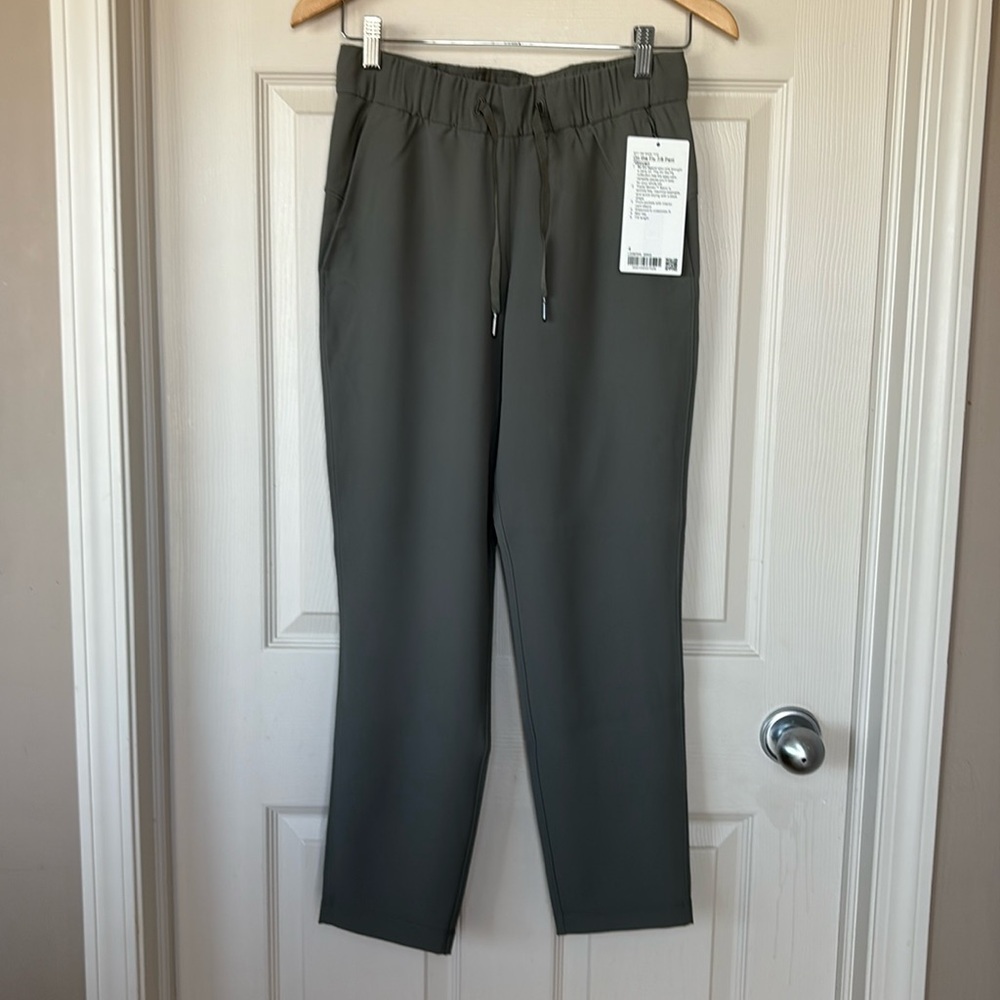NWT LULULEMON On The Fly 7/8 Pants